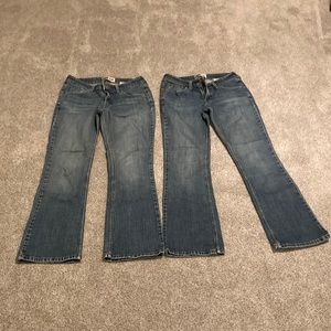 Great Vintage jeans bundle!  2 pair of Signature by Levi Strauss medium blue